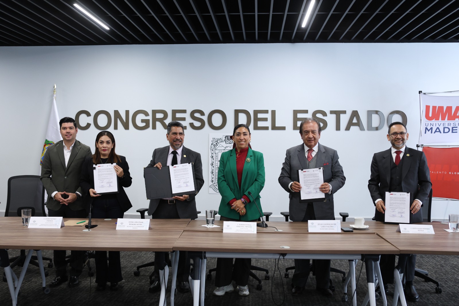 Signan Convenio de Colaboración Congreso del Estado y Universidad ...